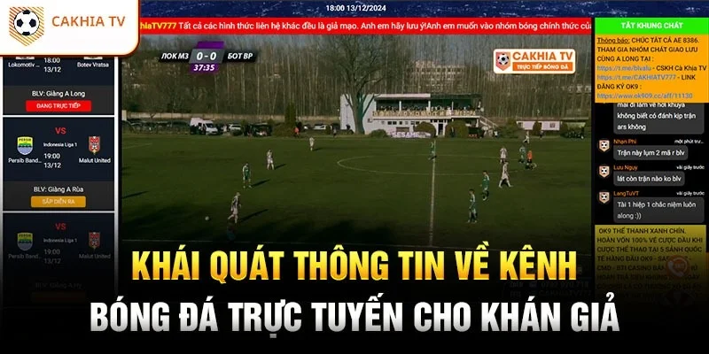 Khái quát thông tin về kênh cakhia8.